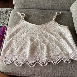American apparel crop top size large